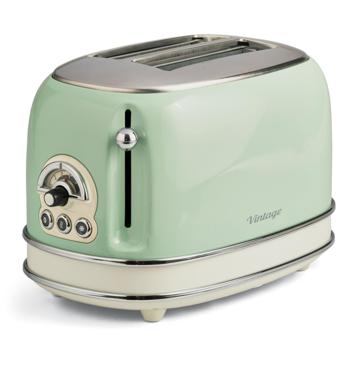 Ariete 155, Tostapane 2 Fette con Pinze Vintage, 810 W, Verde