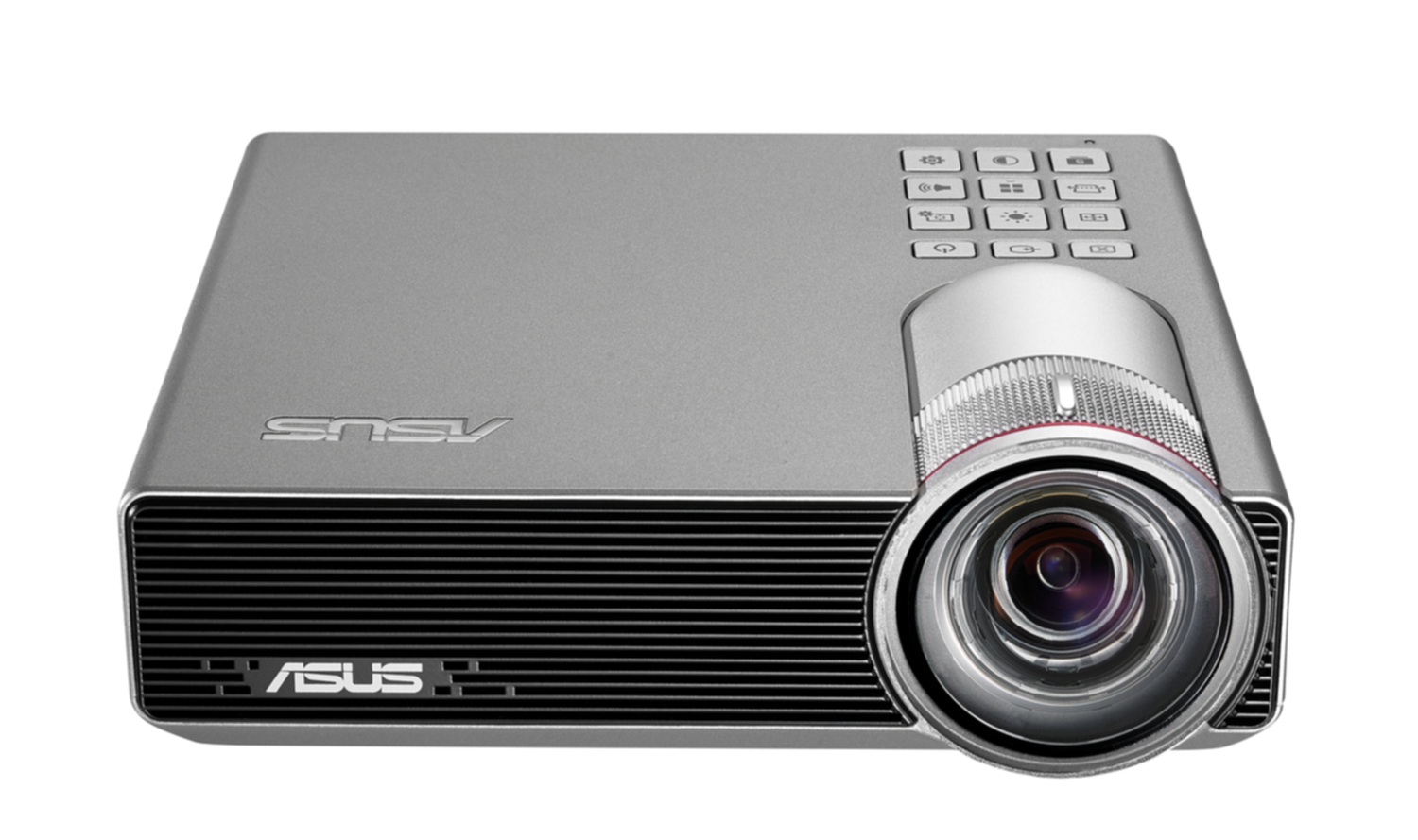 ASUS P3E videoproiettore Proiettore a raggio standard 800 ANSI lumen DLP  WXGA (1280x800) Argento