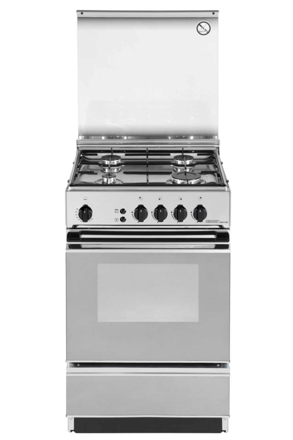 DE LONGHI - Cucina a gas SGGX 554 - Inox