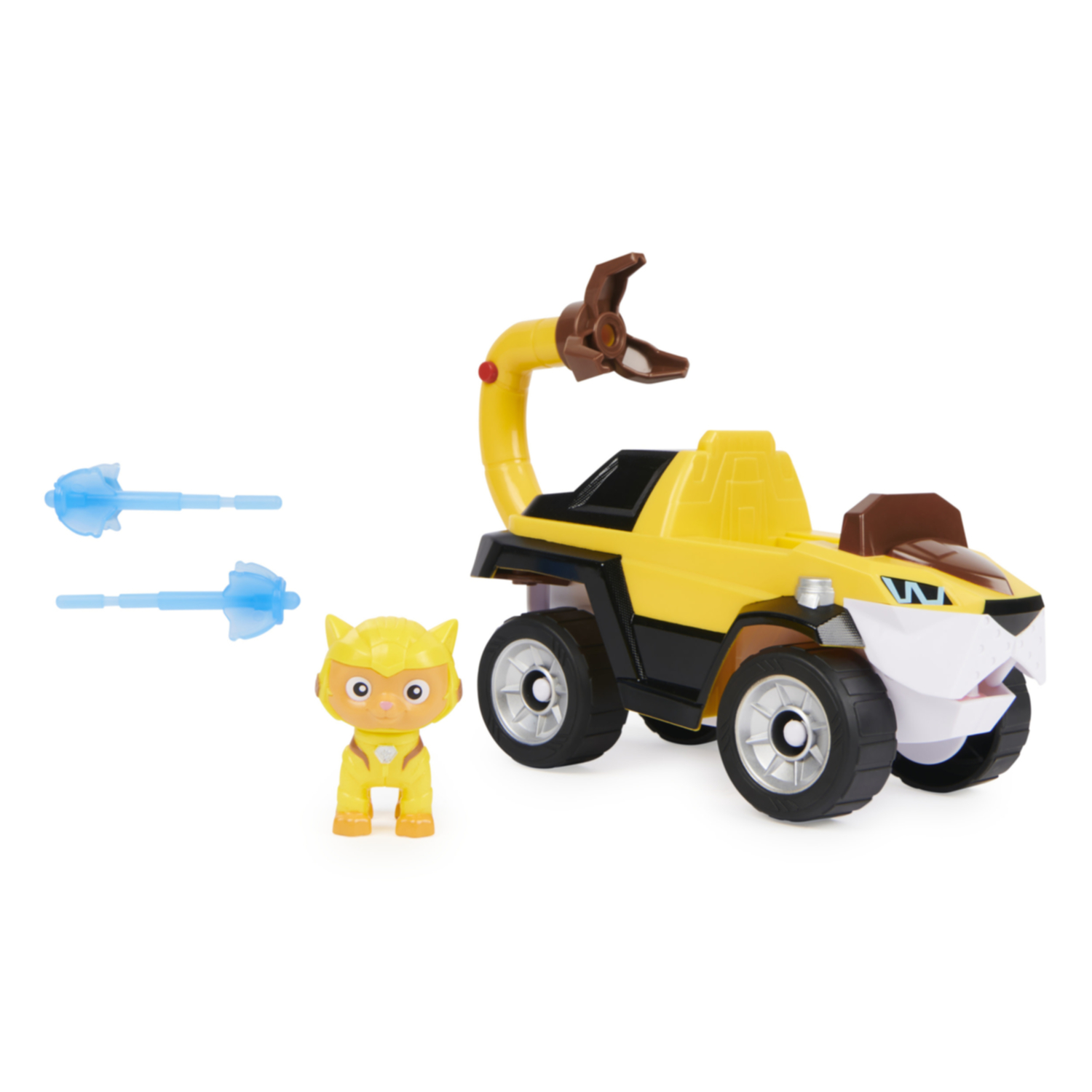 PAW Patrol, Veicolo Cat Pack del personaggio Leo, Veicolo con  trasformazione con personaggio Cat Pack