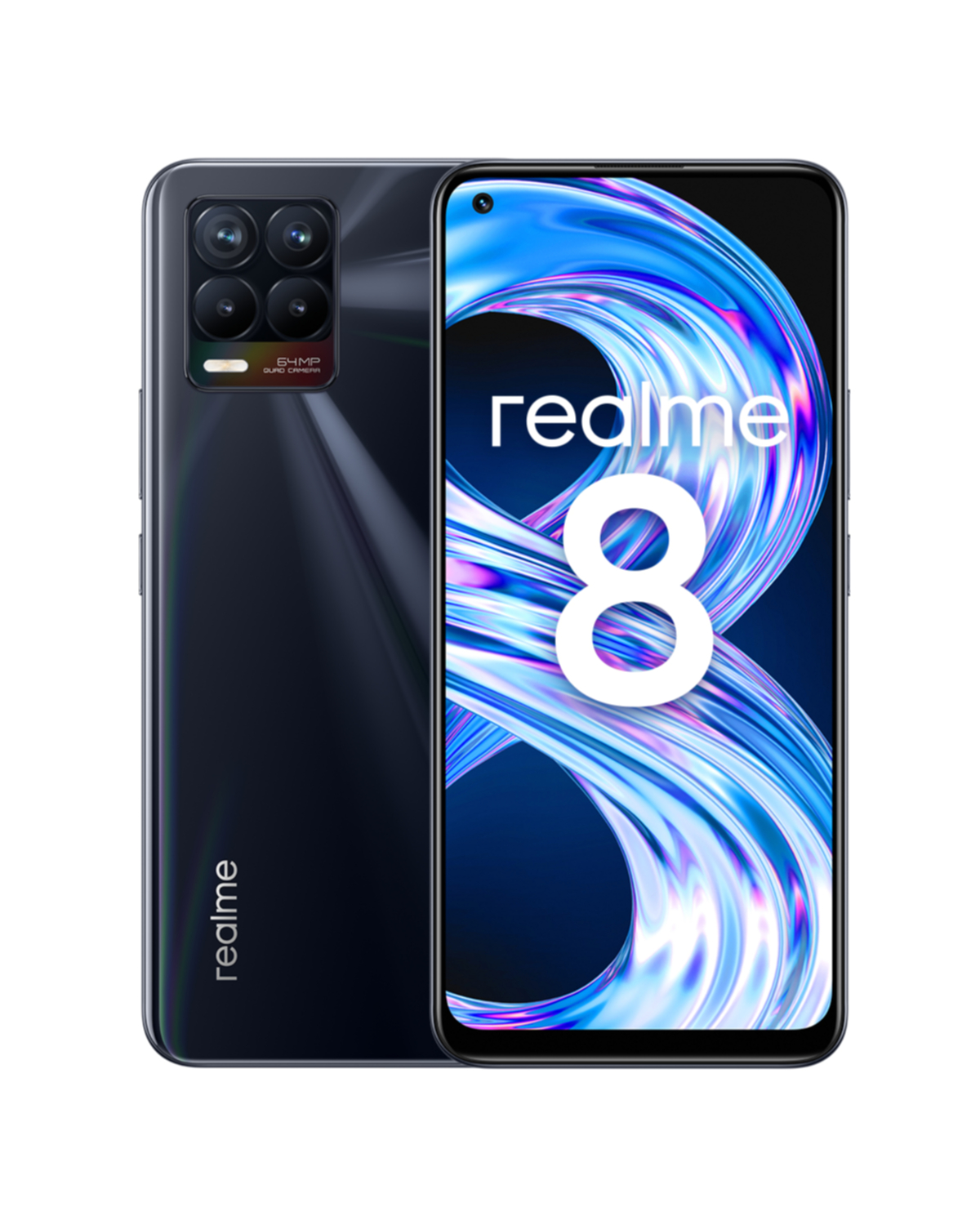 realme 8 16,3 cm (6.4) Doppia SIM Android 11 4G USB tipo-C 6 GB 128 GB 5000  mAh Nero