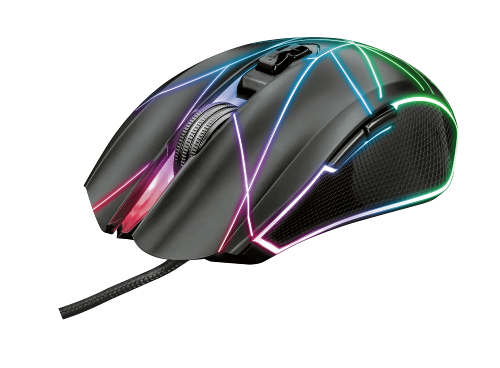 Trust GXT 160X Ture mouse Mano destra USB tipo A Ottico 4500 DPI