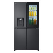 LG InstaView GMG960EVJE Frigorifero Multidoor , Classe E, 638L, Wi-Fi, UVnano, Nero