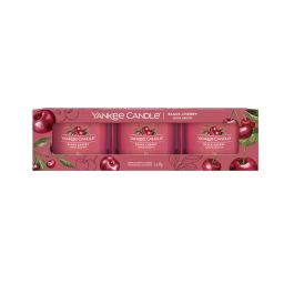 Yankee Candle Black Cherry 3 Pack Filled Votive