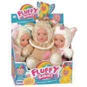 Ronchi Supertoys Bambola Fluffy vestito unicorno/giraffa/orso - 11837RONC