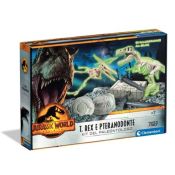 Clementoni Jurassic World 3 T-rex e pteranodonte - 19306