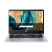 Acer Chromebook CB314-2H-K0GE Computer portatile 35,6 cm (14") HD MediaTek MT8183 4 GB DDR4-SDRAM 64 GB eMMC Wi-Fi 5 (802.11ac) ChromeOS Argento