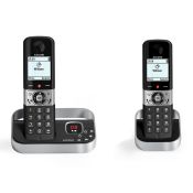 Alcatel F890 Voice Duo zwart Telefono DECT Identificatore di chiamata Nero, Argento