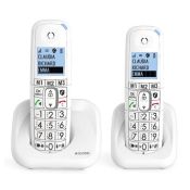 Alcatel XL785 DUO Telefono analogico/DECT Identificatore di chiamata Bianco