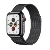 APPLE - Apple Watch Series 5 Cel 40mm Acciaio Space Black - Loop in maglia Milanese Black