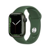 Apple Watch Series 7 GPS, 41mm Cassa in Alluminio Verde con Cinturino Sport Verde