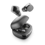 AQL Evade - Universale Auricolari in-ear True wireless con custodia di ricarica Nero