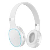 AQL Kosmos2 Cuffie Bluetooth Pump Bass con fast recharge Bianco