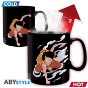 BIG BEN - ONE PIECE - MUG HEAT CHANGE - 460 ML - LUFFY&ACE