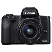 Canon EOS M50 + EF-M 15-45mm f/3.5-6.3 IS STM Kit Kit fotocamere SLR 24,1 MP CMOS 6000 x 4000 Pixel Nero