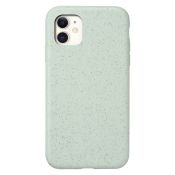 Cellularline Become - iPhone 11 Custodia protettiva biodegradabile e compostabile Verde