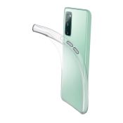 Cellularline Fine - Galaxy S20 FE Cover in gomma morbida ultra sottile e trasparente