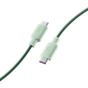 Cellularline Stylecolor Cable 100cm - USB-C to USB-C Cavo colorato da USB-C a USB-C Verde