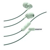 Cellularline Stylecolor Earphones - Jack 3.5mm Auricolare in-ear colorato con connettore Jack 3.5mm Verde