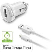 CELLULARLINE - USB Car Charger Kit Ultra Apple