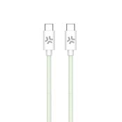 Celly USBCUSBCCOTTGN cavo USB 1,5 m USB C Verde, Bianco