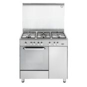 De’Longhi DEMX 965 B cucina Elettrico Gas Argento A