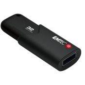 Emtec B120 Click Secure unità flash USB 32 GB USB tipo A 3.2 Gen 2 (3.1 Gen 2) Nero