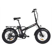 F.LLI SCHIANO - Fat bike MIZAR X3 20" ACCIAIO - NERO