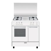 Glem Gas AR854GX cucina Elettrico/Gas Bianco A