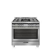 GLEM GAS - Cucina a gas ST965VI Classe A - INOX