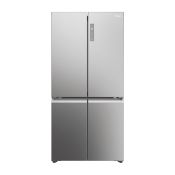 Haier Cube 90 Serie 7 HCR79F19ENMM frigorifero side-by-side Libera installazione 646 L E Platino, Acciaio inossidabile