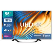 HISENSE - SMART TV LED UHD 4K 55" 55A69H - BLACK