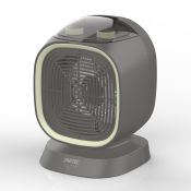 Imetec Silent Power Eco Interno Verde, Grigio 2100 W Riscaldatore ambiente elettrico con ventilatore