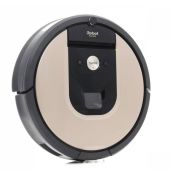 iRobot Roomba 976 aspirapolvere robot 0,6 L Senza sacchetto Beige, Nero, Marrone