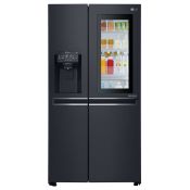 LG - Frigorifero side by side GSX961MCVZ Classe F 668lt - Matte Black Steel