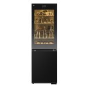 LG MoodUP GBG7190CEV Frigo combinato InstaView, Classe C, 349L, Nero