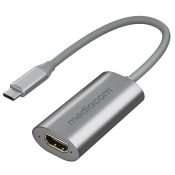 MEDIACOM - Adattatore USB-C TO HDMI MD-C306 - Silver