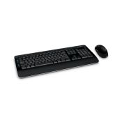 Microsoft Wireless Desktop 3050 tastiera Mouse incluso RF Wireless QWERTY Nero