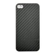 Muvit iPhone 4/4S Carbon Sticker + Screenprotector custodia per cellulare Nero