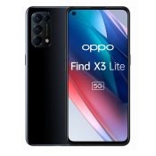 OPPO Find X3 Lite Smartphone 5G, Qualcomm 765G, Display 6.43'' FHD+AMOLED, 4 Fotocamere 64MP, RAM 8GB ESPANDIBILE FINO A 13GB+ROM 128GB, 4400mAh, Dual Sim, [Versione Italiana], Colore Starry Black