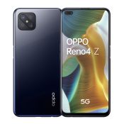 OPPO Reno Reno4 Z Smartphone 5G, 184g, Display 6.57" FHD+ LCD, 4 Fotocamere 48MP, RAM 8GB + ROM 128GB non Espandibile, Batteria 4000mAh, Ricarica Rapida, Dual Sim, [Versione Italiana], Ink Black