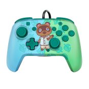 PDP REMATCH: Animal Crossing Tom Nook Blu, Verde USB Gamepad Analogico/Digitale Nintendo Switch, Nintendo Switch Lite, Nintendo Switch OLED
