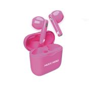 SBS MHTWSFLUOR Auricolare True Wireless Stereo (TWS) In-ear Musica e Chiamate Rosa